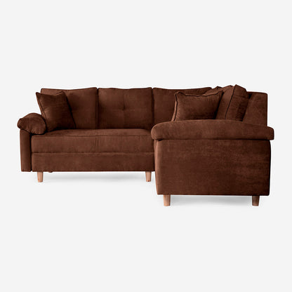 Sala Esquinera Elton Color Chocolate