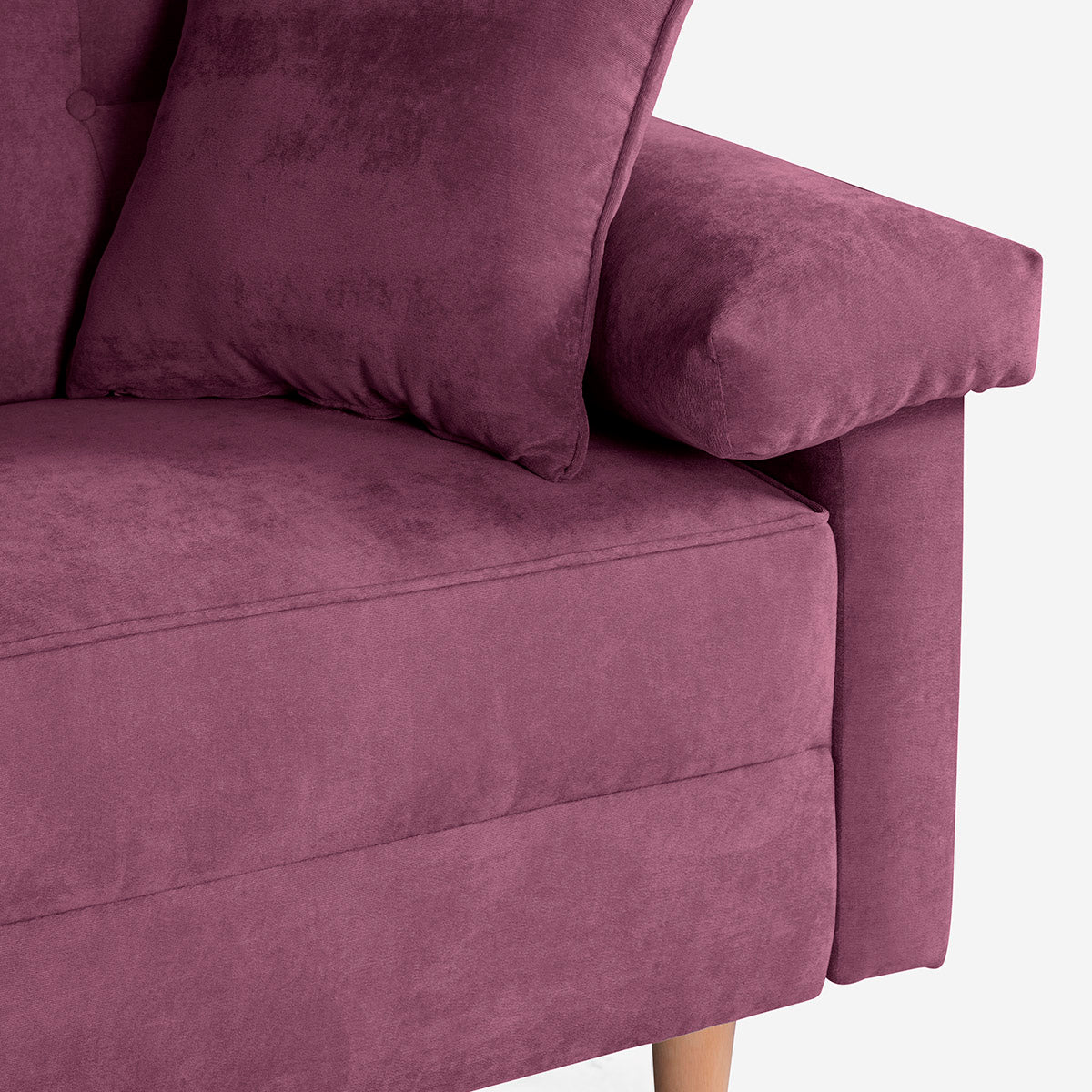 Sala Esquinera Elton Color Morado