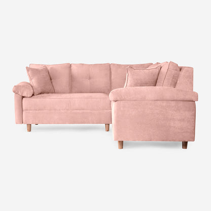 Sala Esquinera Elton Color Rosa