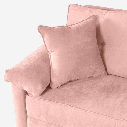 Sala Esquinera Elton Color Rosa