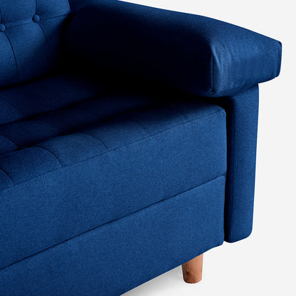 Sala Esquinera Pepper Color Azul