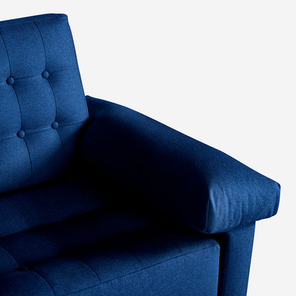 Sala Esquinera Pepper Color Azul