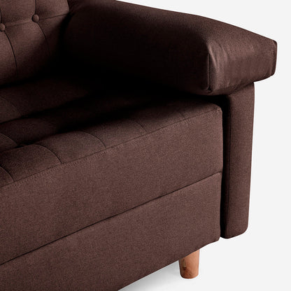 Sala Esquinera Pepper Color Chocolate