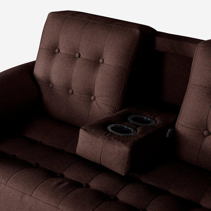 Sala Esquinera Pepper Color Chocolate