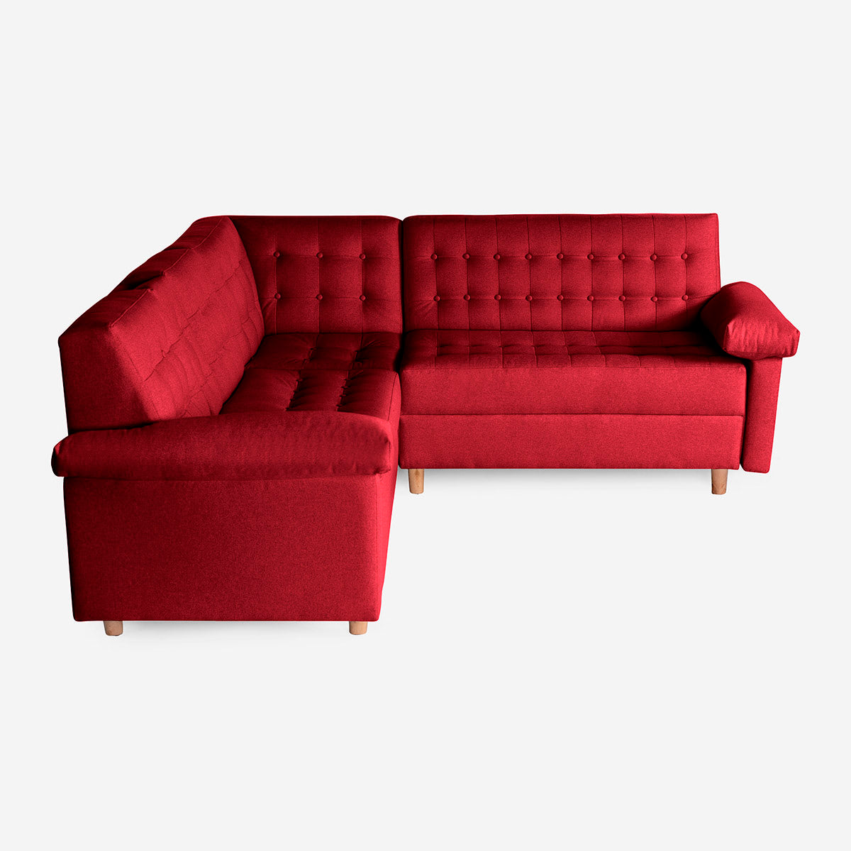 Sala Esquinera Pepper Color Rojo
