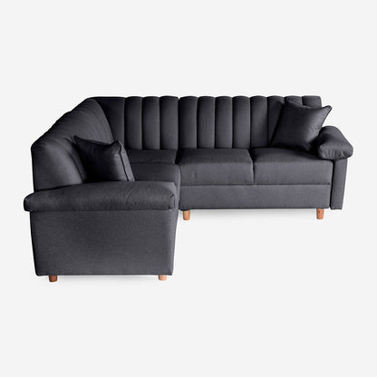 Sala Esquinera Miller Color Gris Oxford