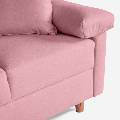 Sala Esquinera Miller Color Rosa