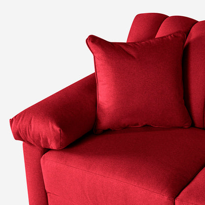 Sala Esquinera Miller Color Rojo