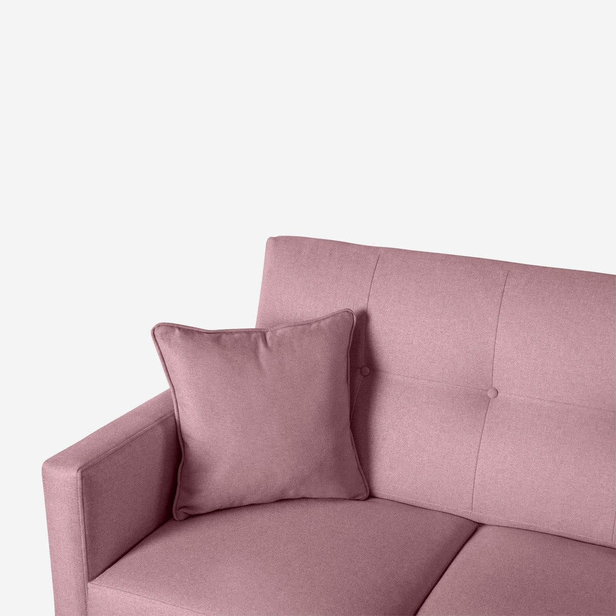 Sofá Makora Aria Rosa Lino De 3 Plazas - Outlet